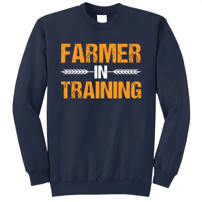 Funny Farmer In Training Apparel Farm Farming Sweatshirt