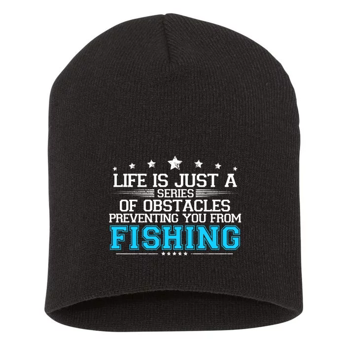 Fishing Short Acrylic Beanie