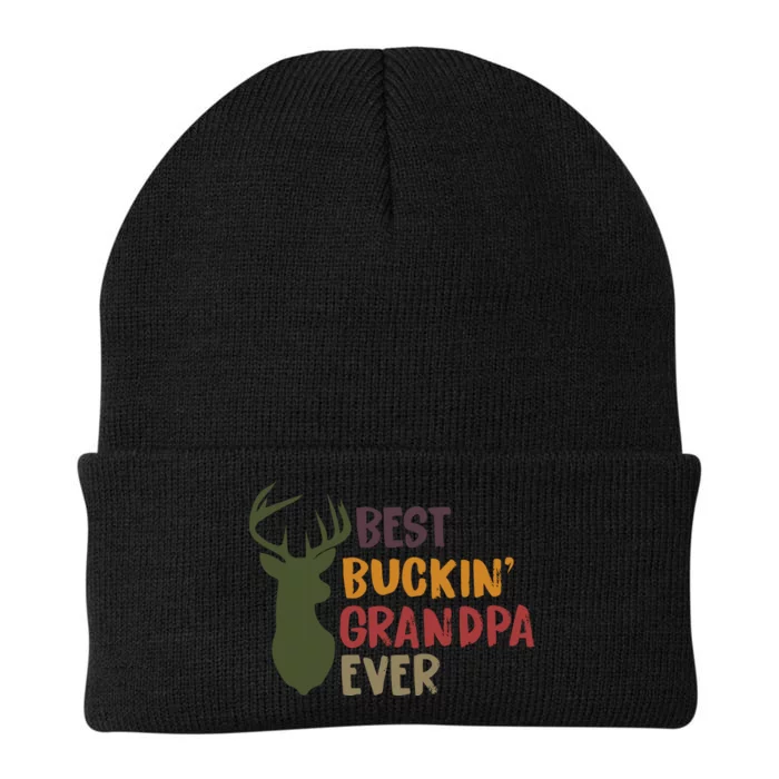 Best Buckin Grandpa Ever Knit Cap Winter Beanie