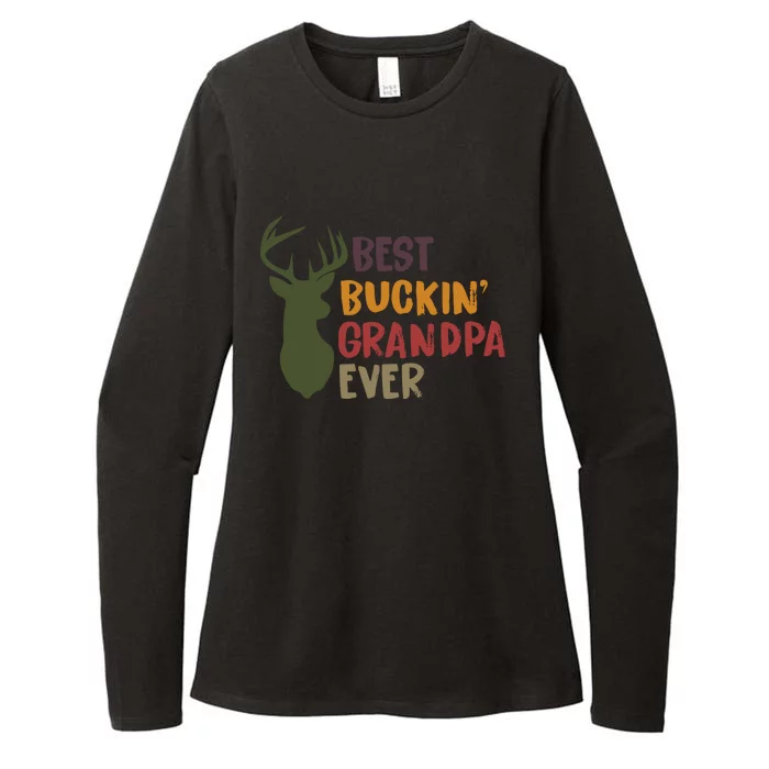 Best Buckin Grandpa Ever Womens CVC Long Sleeve Shirt