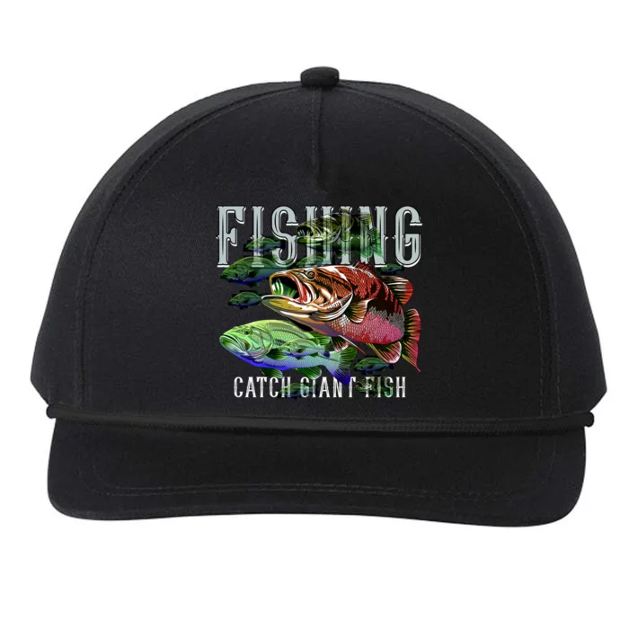 Fishing Snapback Five-Panel Rope Hat