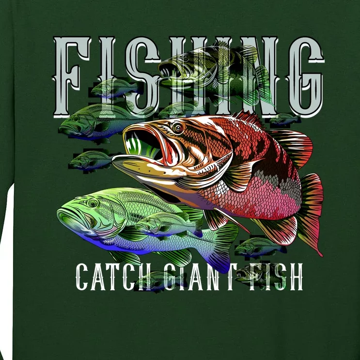 Fishing Tall Long Sleeve T-Shirt