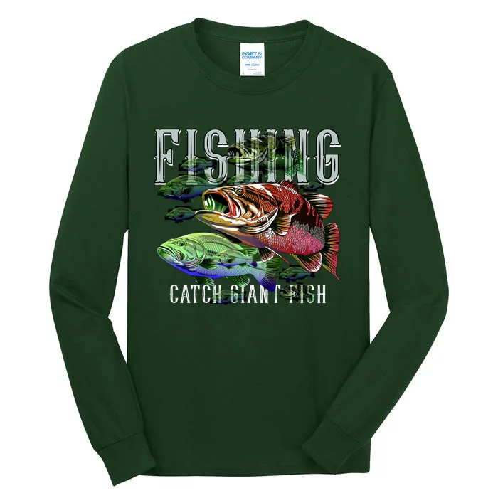 Fishing Tall Long Sleeve T-Shirt