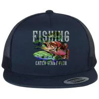 Sorry I Missed Your Call Was On Other Line Funny Men Fishing Flat Bill  Trucker Hat