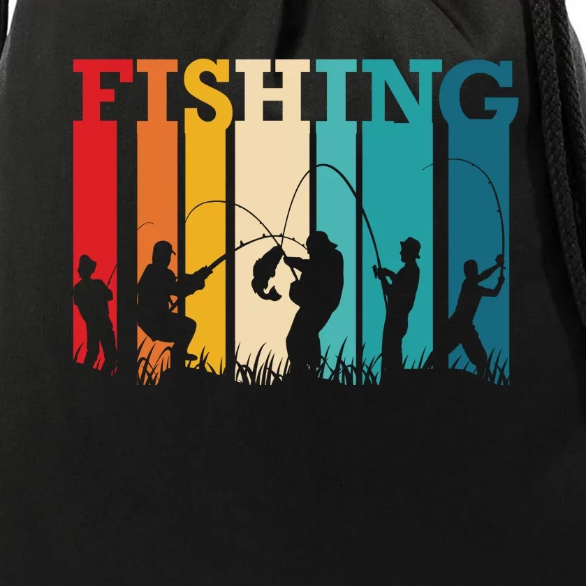 Fishing Drawstring Bag