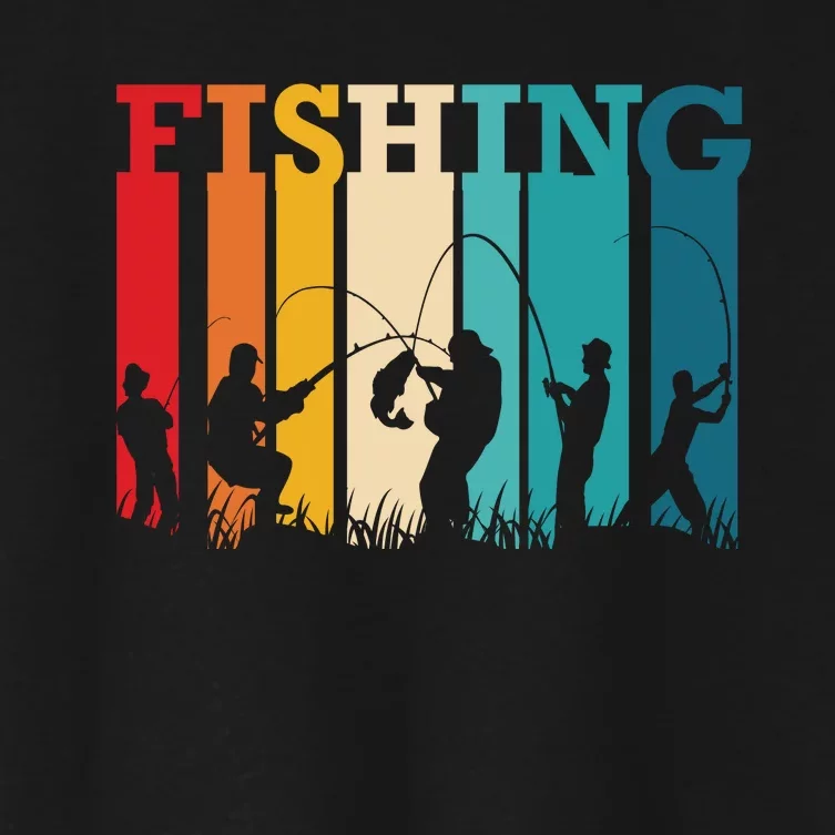 Fishing Women's Crop Top Tee