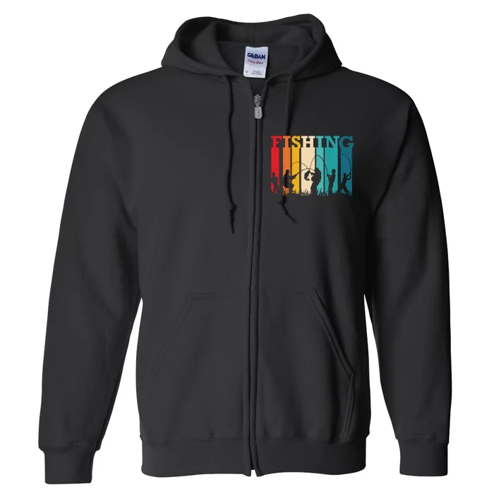 Fishing Full Zip Hoodie