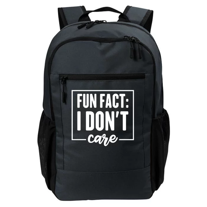 Fun Fact I Don't Care Daily Commute Backpack