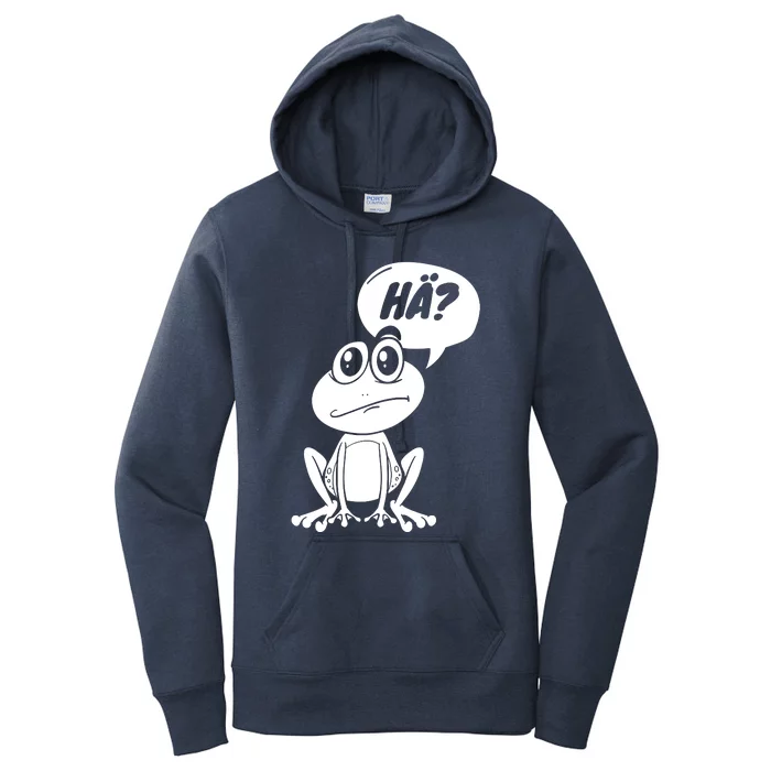 Frog Fun Irony Women's Pullover Hoodie