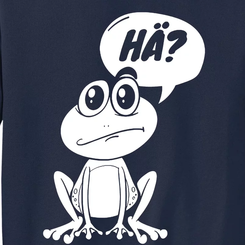 Frog Fun Irony Tall Sweatshirt