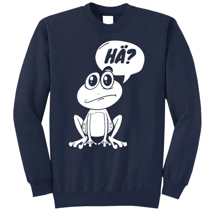 Frog Fun Irony Tall Sweatshirt