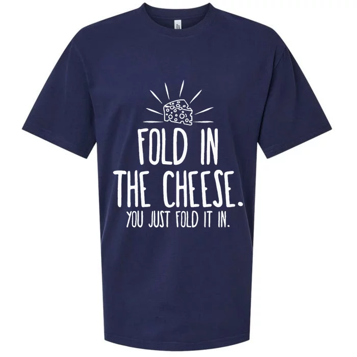 Funny Fold In The Cheese Sueded Cloud Jersey T-Shirt