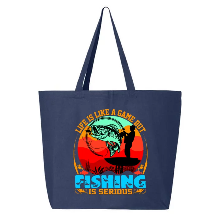 Funny Fishing Is Serious 25L Jumbo Tote