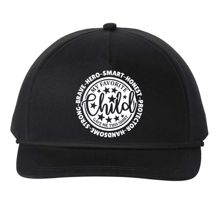 Files Snapback Five-Panel Rope Hat