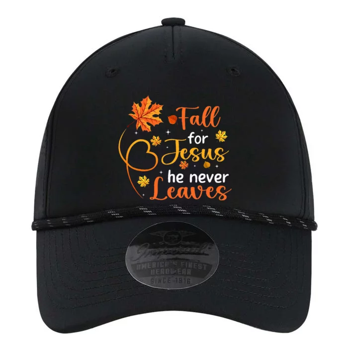 Fall For Jesus He Never Leaves Leaves Autumn Performance The Dyno Cap