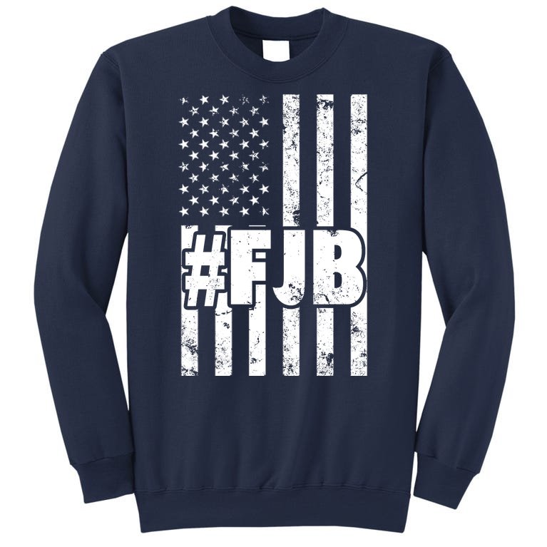 FJB F Joe Biden Vintage American Flag Sweatshirt