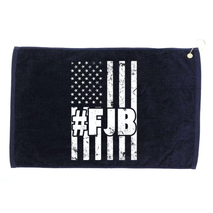 FJB F Joe Biden Vintage American Flag Grommeted Golf Towel