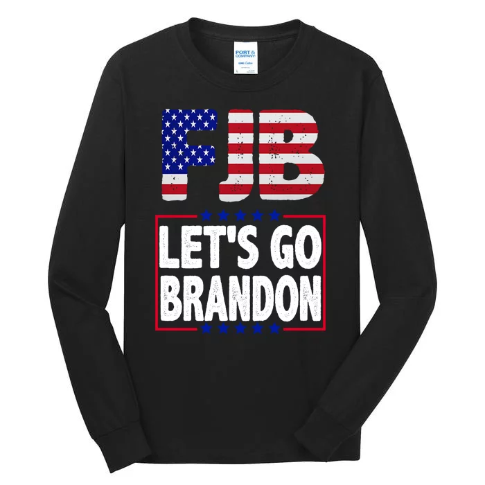 FJB F Joe Biden Lets Go Brandon Tall Long Sleeve T-Shirt