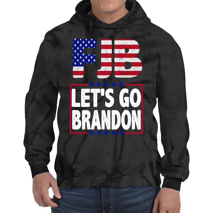 FJB F Joe Biden Lets Go Brandon Tie Dye Hoodie