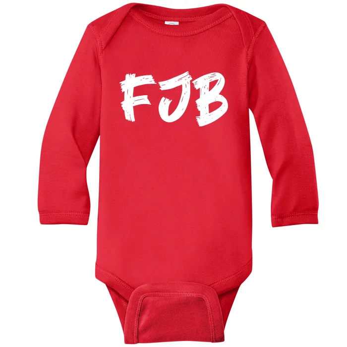 FJB Fuck Joe Biden Baby Long Sleeve Bodysuit