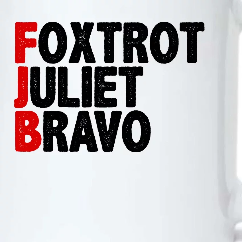 FJB Foxtrot Juliet Bravo Black Color Changing Mug