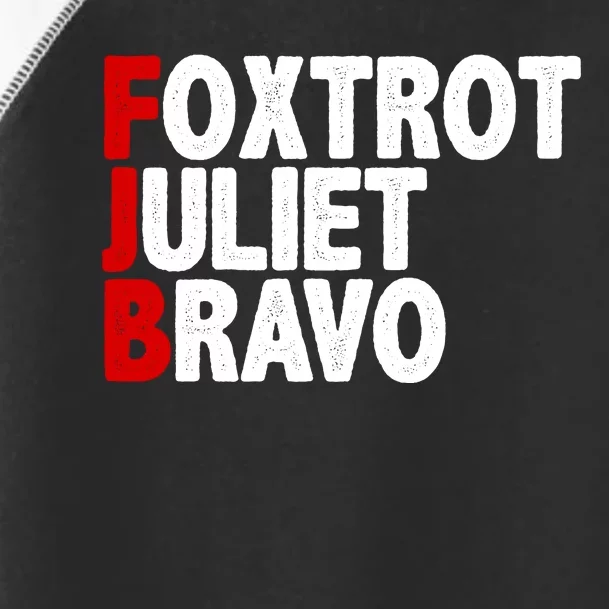 FJB Foxtrot Juliet Bravo Toddler Fine Jersey T-Shirt