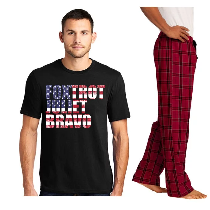 FJB Foxtrot Juliet Bravo USA Anti Biden Pajama Set