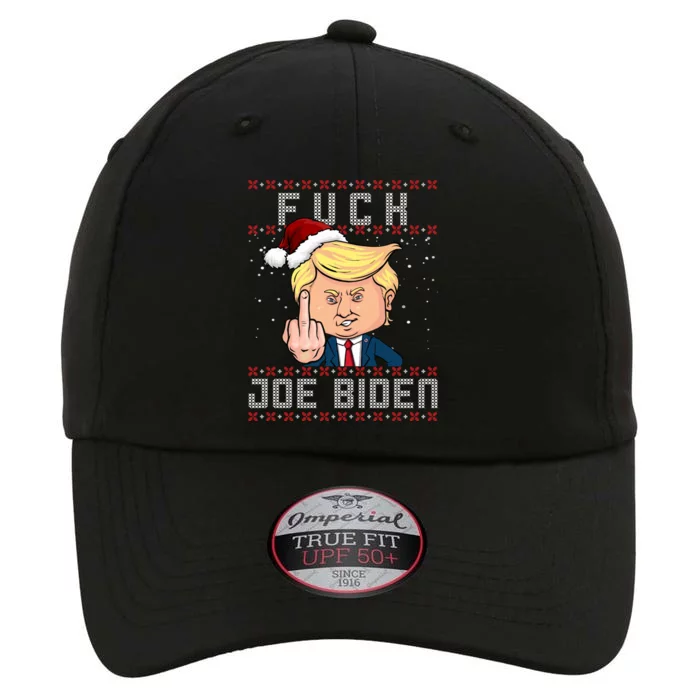 FJB F Joe Biden Trump Middle Finger Ugly Christmas The Original Performance Cap