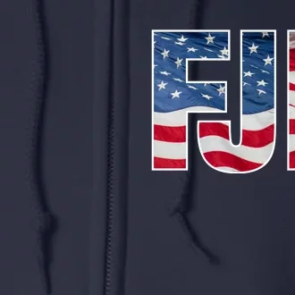 FJB Fuck Joe Biden Full Zip Hoodie