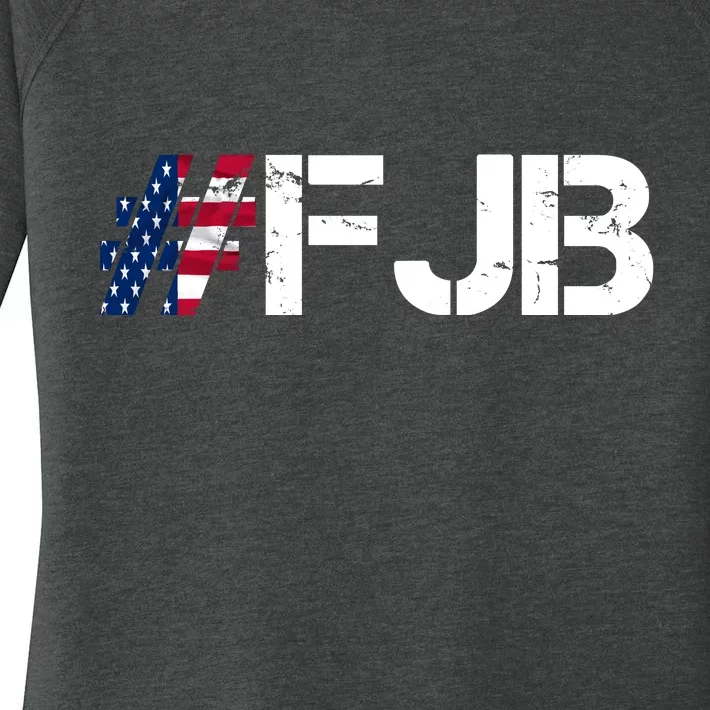 #FJB F Joe Biden FJB Women's Perfect Tri Tunic Long Sleeve Shirt