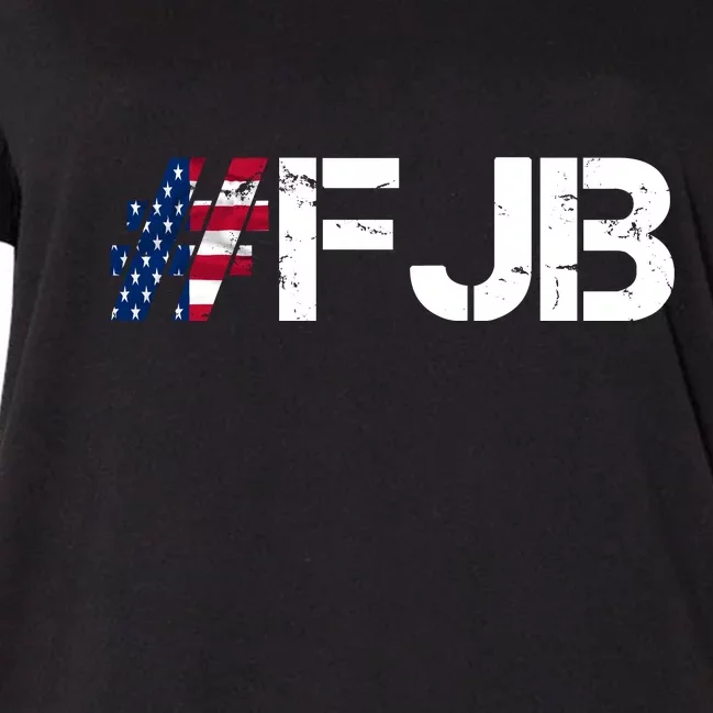 #FJB F Joe Biden FJB Women's V-Neck Plus Size T-Shirt