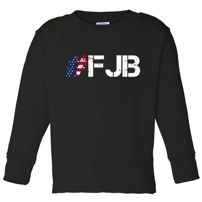 #FJB F Joe Biden FJB Toddler Long Sleeve Shirt