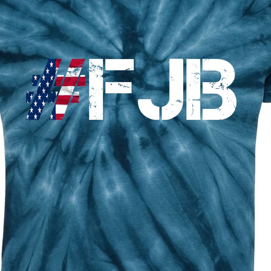 #FJB F Joe Biden FJB Kids Tie-Dye T-Shirt