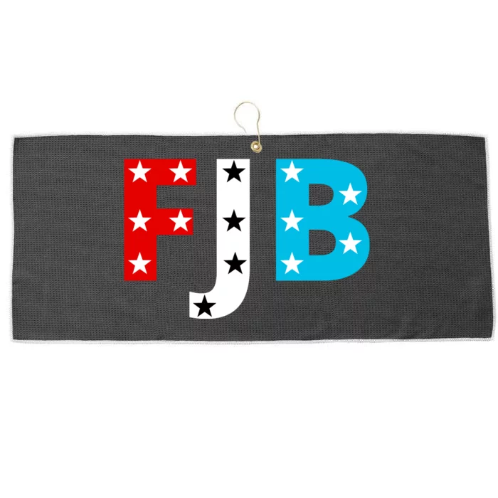 FJB F Joe Biden Star Logo Large Microfiber Waffle Golf Towel