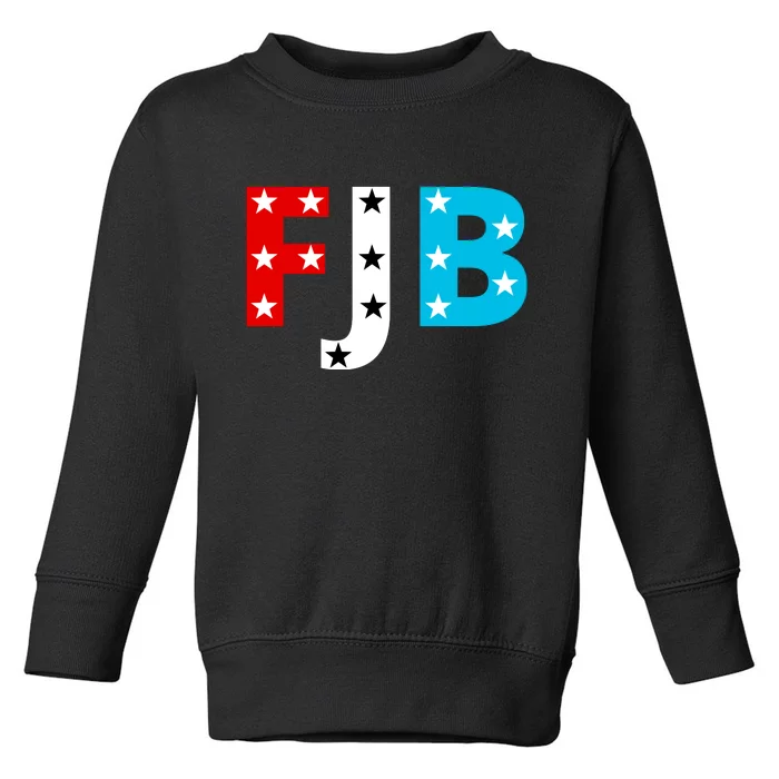 FJB F Joe Biden Star Logo Toddler Sweatshirt