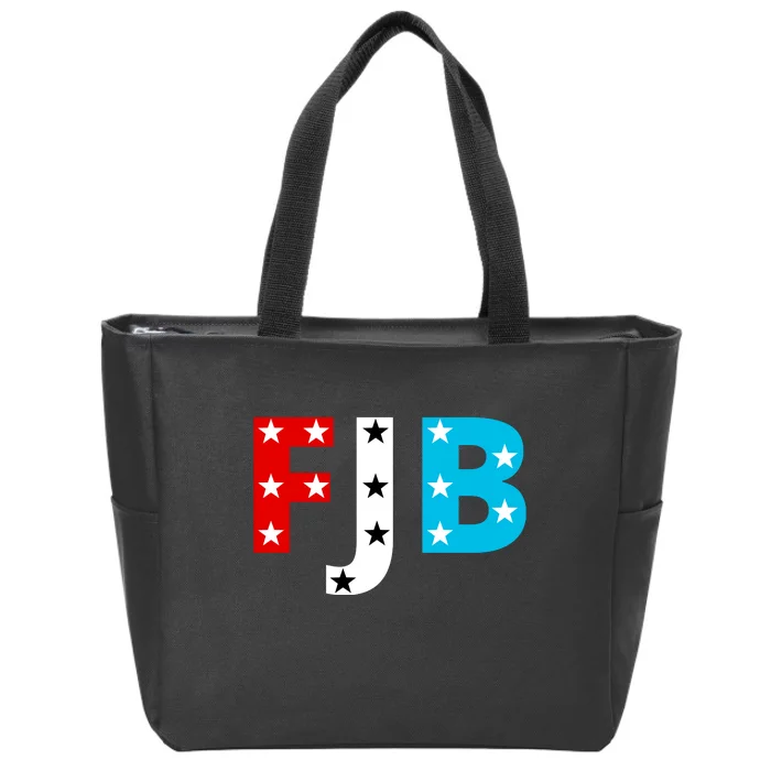 FJB F Joe Biden Star Logo Zip Tote Bag