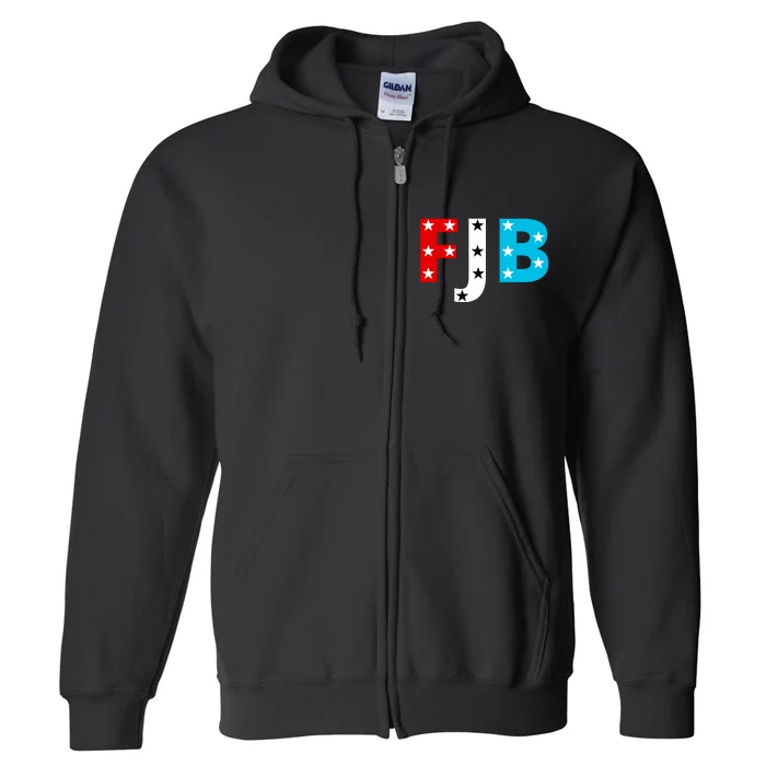 FJB F Joe Biden Star Logo Full Zip Hoodie