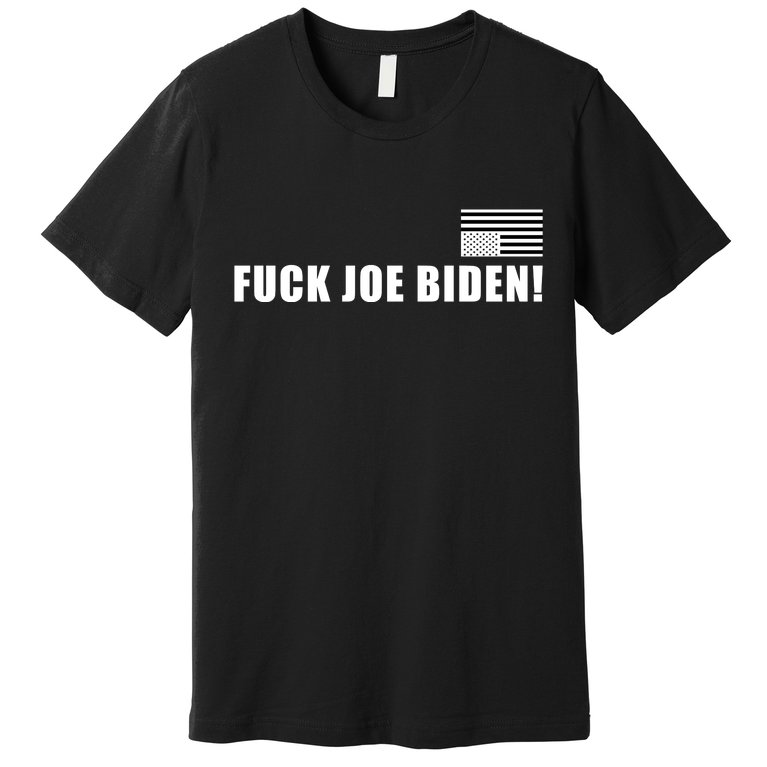 FJB F Joe Biden Upside Down American Flog Premium T-Shirt