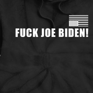 FJB F Joe Biden Upside Down American Flog Tie Dye Hoodie
