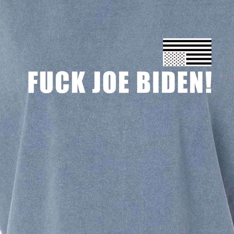 FJB F Joe Biden Upside Down American Flog Garment-Dyed Women's Muscle Tee