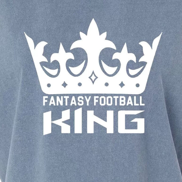 Fantasy Football King Garment-Dyed Women's Muscle Tee