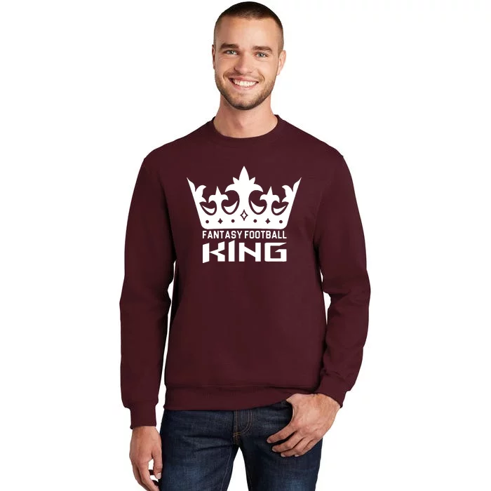 Fantasy Football King Tall Sweatshirt