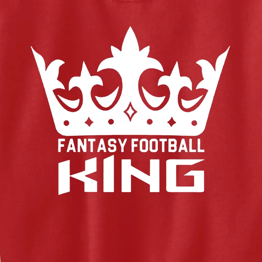 Fantasy Football King Kids Sweatshirt