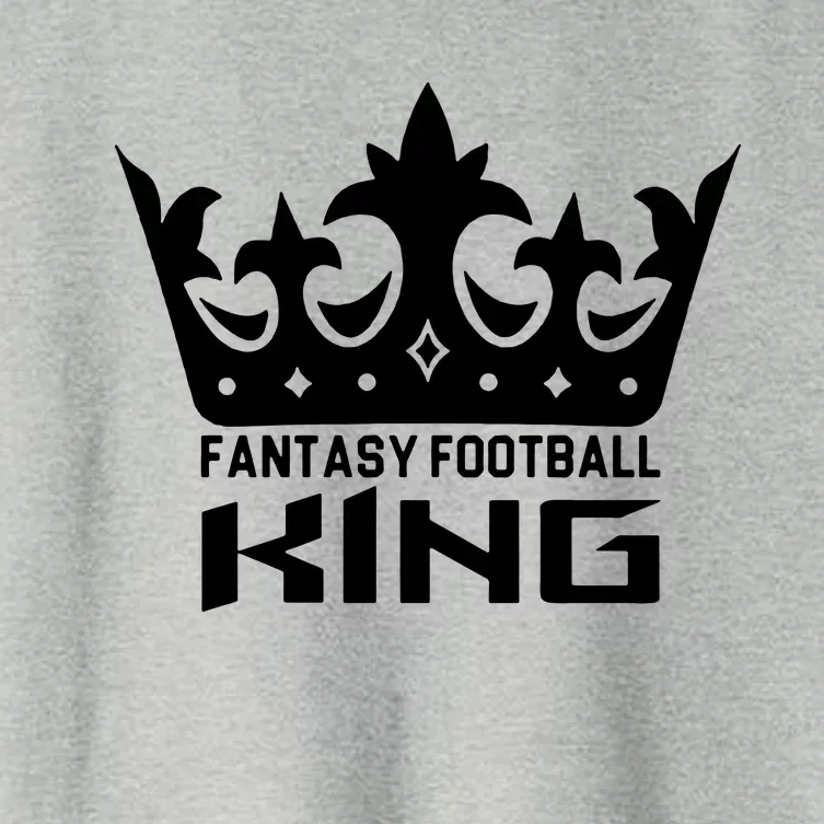 Fantasy Football King Women's Crop Top Tee