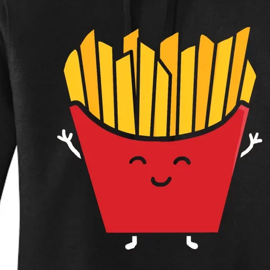 French Fries Kawaii Women's Pullover Hoodie