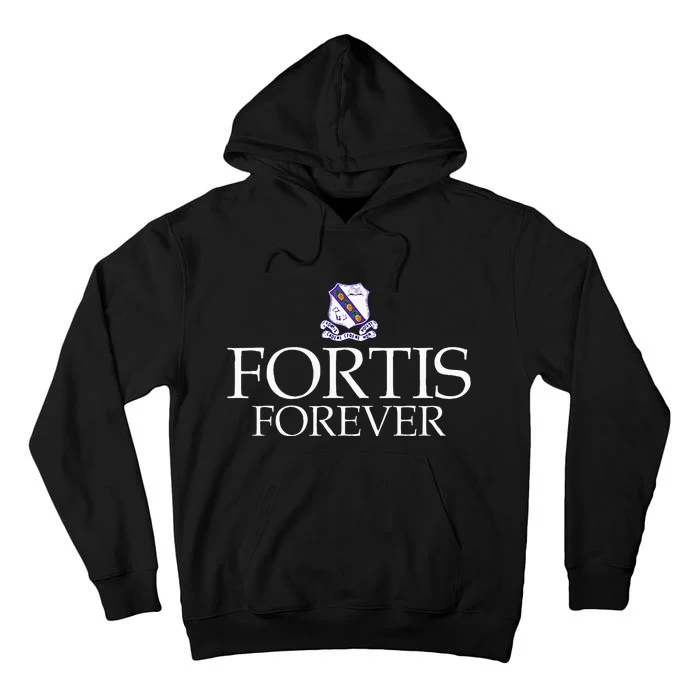 Fortis Forever! Kingston College Fan Gift Tall Hoodie