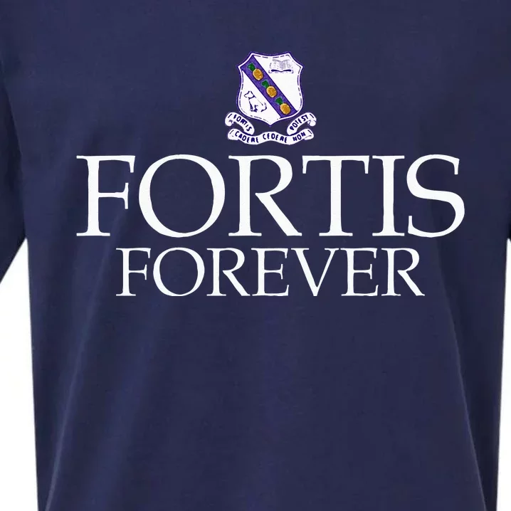 Fortis Forever! Kingston College Fan Gift Sueded Cloud Jersey T-Shirt