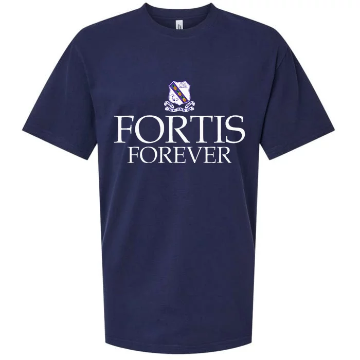 Fortis Forever! Kingston College Fan Gift Sueded Cloud Jersey T-Shirt