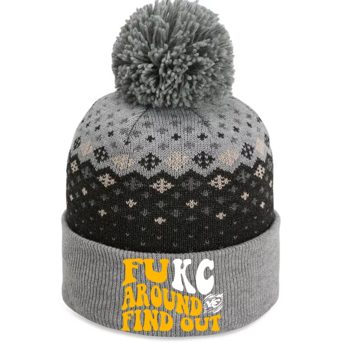 Fuck FUKC Kansas City Around Find Out The Baniff Cuffed Pom Beanie