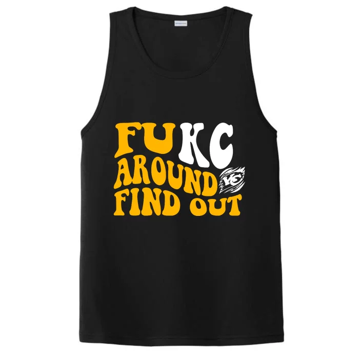 Fuck FUKC Kansas City Around Find Out Performance Tank